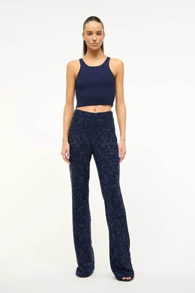 STAUD Tops STAUD IBISCO TANK NAVY 8211 Women