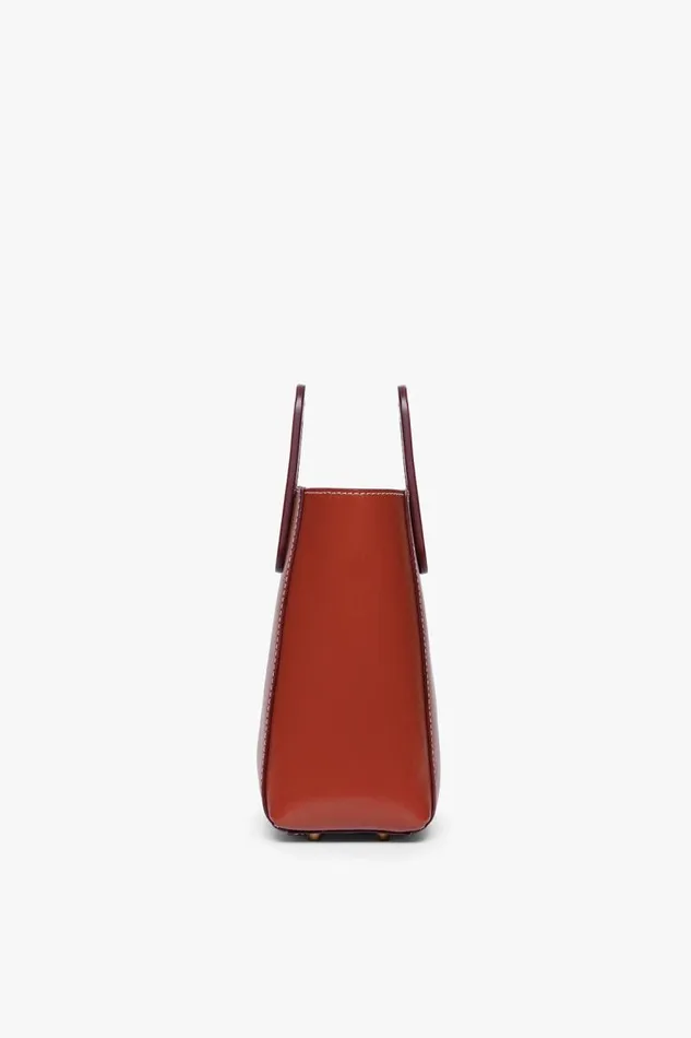 STAUD Totes STAUD MINI SHIRLEY LEATHER BAG COGNAC 8211 Women STAUD Totes STAUD MINI SHIRLEY LEATHER BAG COGNAC 8211 Women