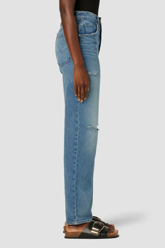 Straight Women Hudson Jeans James HighRise Barrel Jean Coastline Straight Women Hudson Jeans James HighRise Barrel Jean Coastline