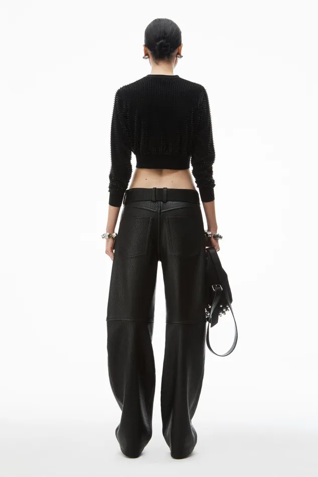Sweaters Women Alexander Wang Custom 3dMolded Spike Cardigan