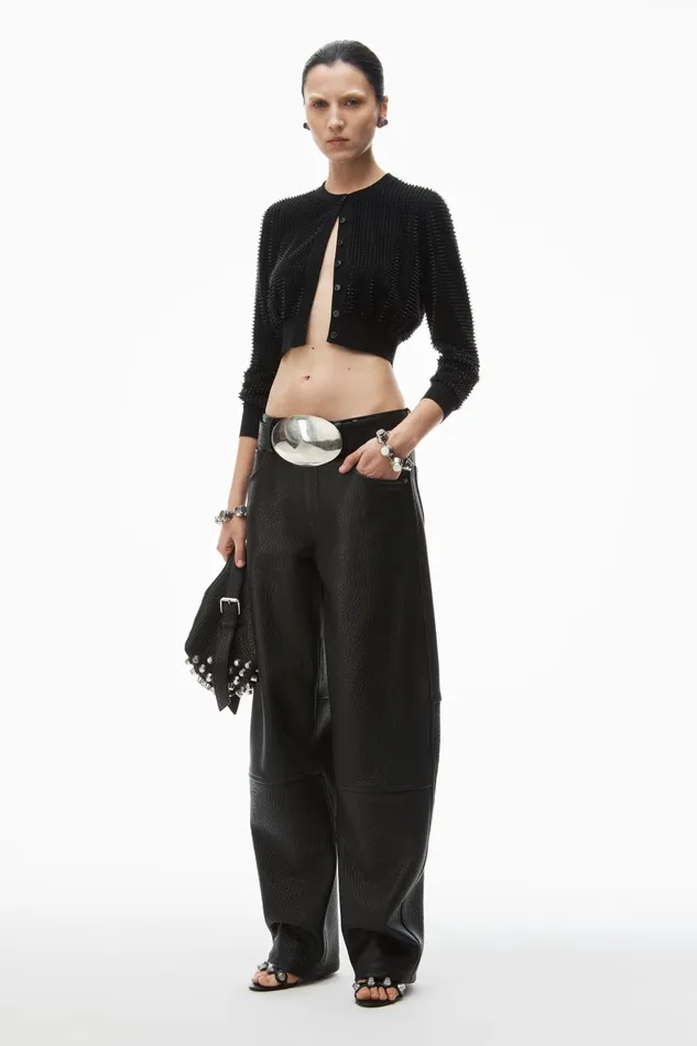 Sweaters Women Alexander Wang Custom 3dMolded Spike Cardigan