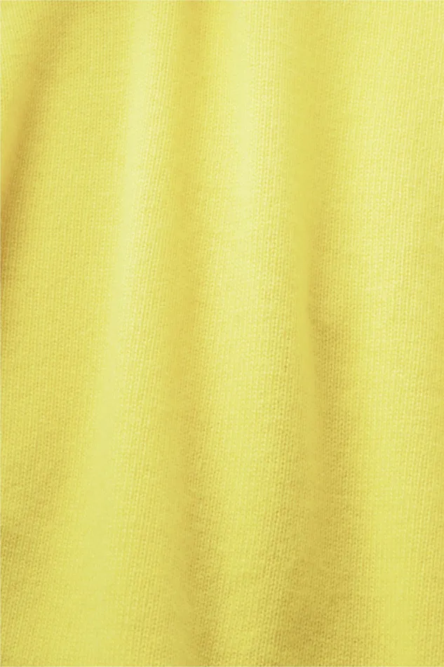 Sweaters Women Esprit Cashmere VNeck Cardigan Yellow