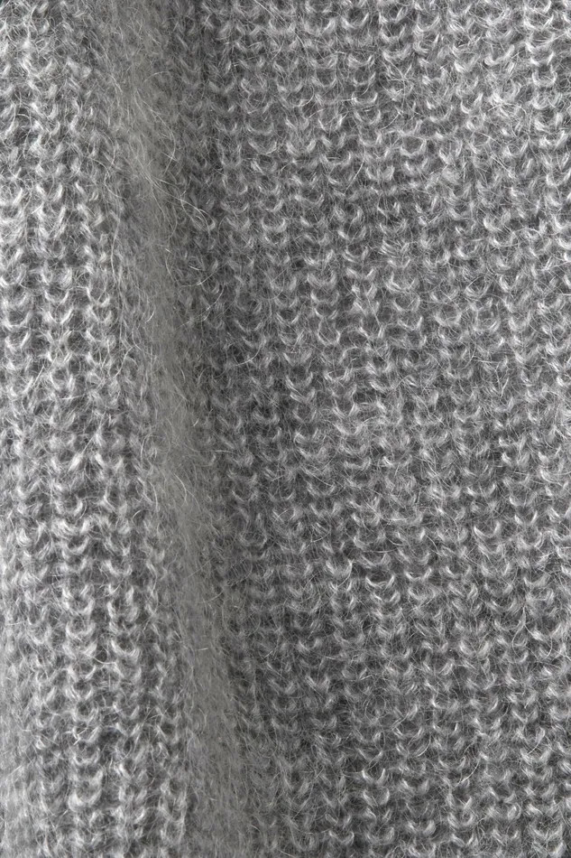 Sweaters Women Esprit OpenFront RibKnit Cardigan Medium Grey