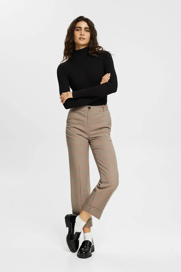 Sweaters Women Esprit StandUp Collar Jumper Black
