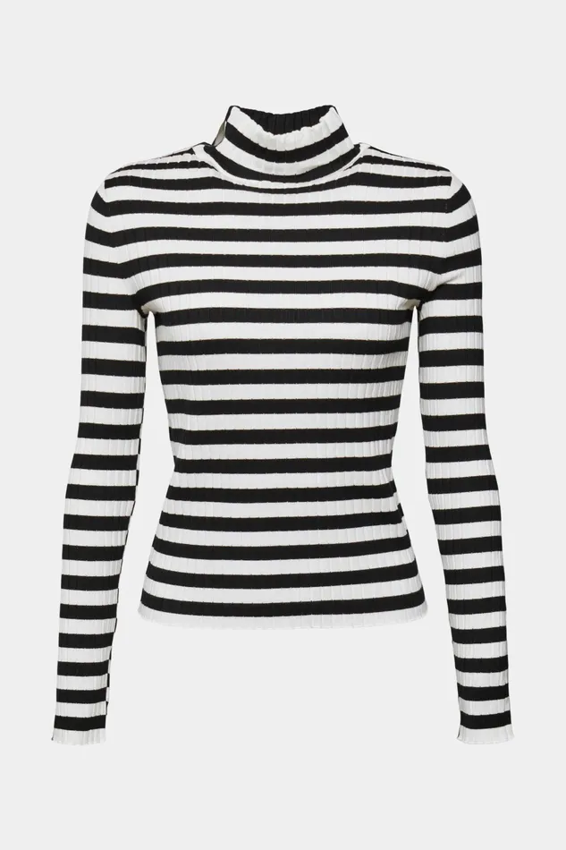 Sweaters Women Esprit StandUp Collar Jumper New Off White