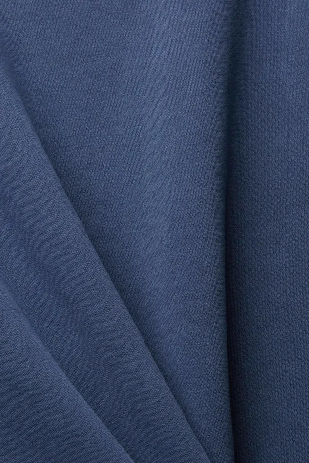 Sweatshirts Hoodies Men Esprit Plain Regular Fit Sweatshirt Navy