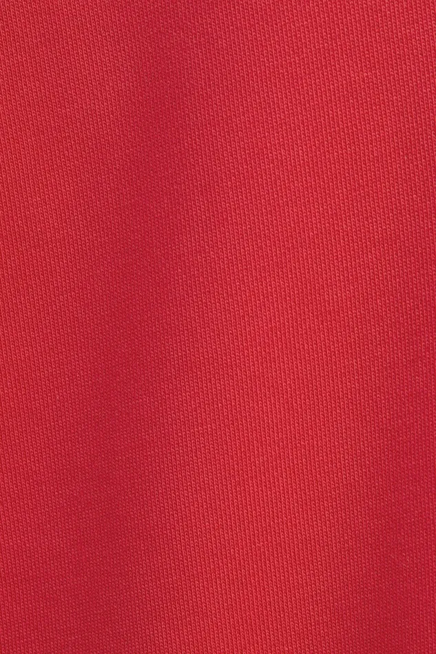 Sweatshirts Hoodies Men Esprit Unisex Logo Fleece Hoodie Red