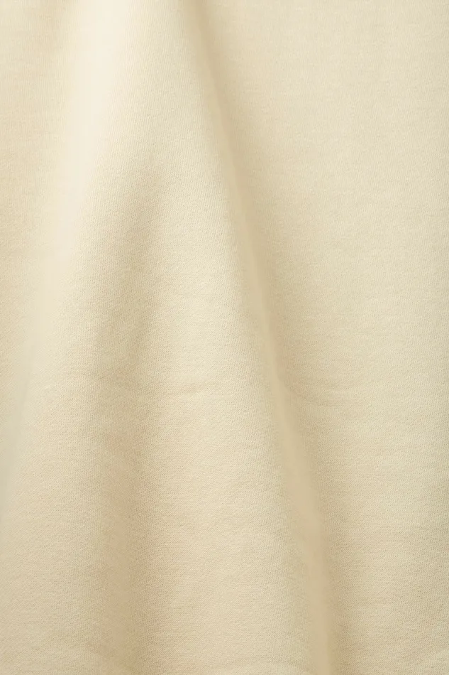 Sweatshirts Hoodies Women Esprit Logo Fleece Hoodie Beige