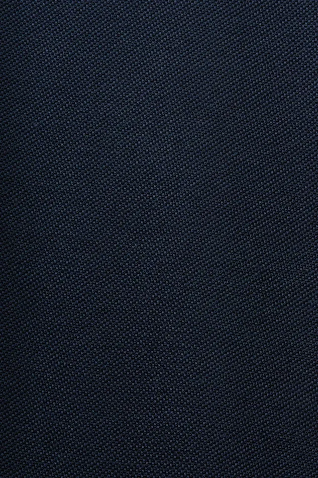 TShirts Polos Men Esprit Cotton Pique Polo Shirt Navy