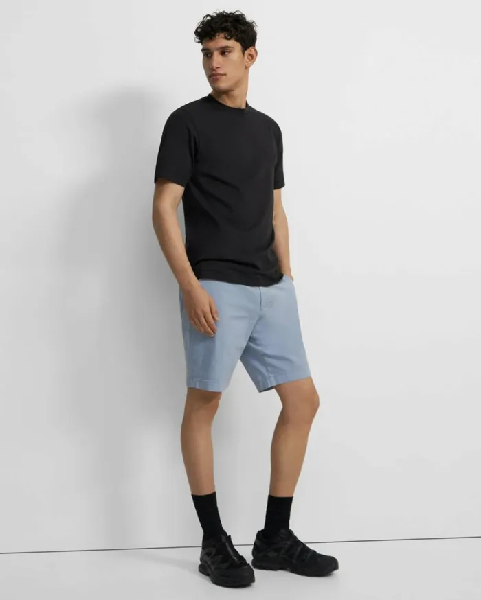 Tshirts Polos Men Theory Ryder Tee In Relay Jersey Black Tshirts Polos Men Theory Ryder Tee In Relay Jersey Black
