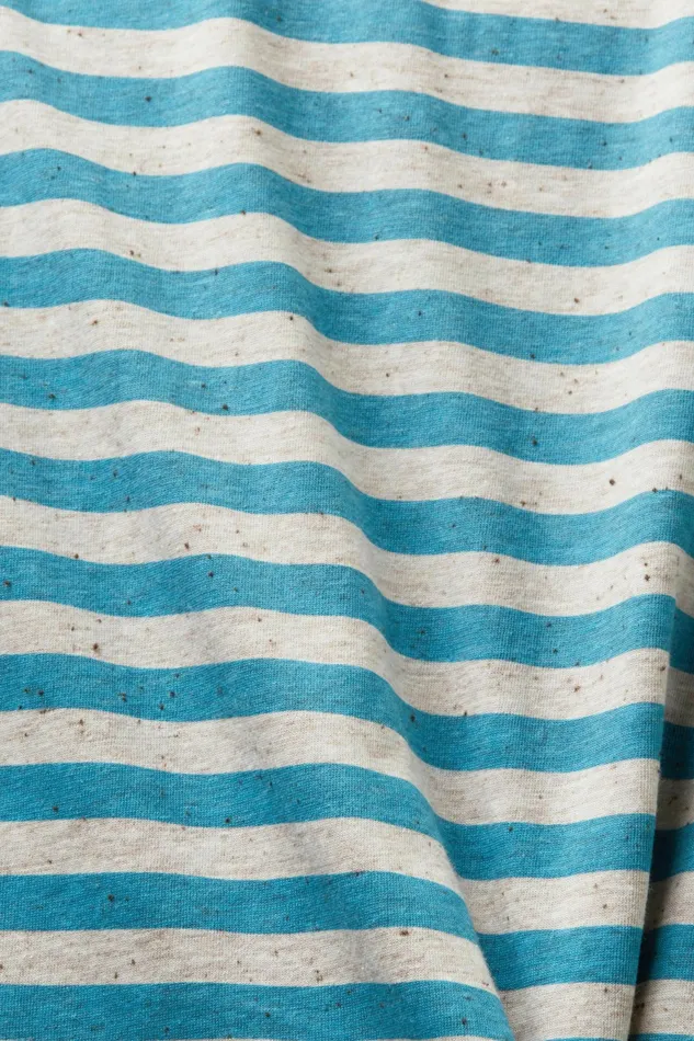 TShirts Tops Women Esprit Striped Jersey Long Sleeve Top Dark Turquoise