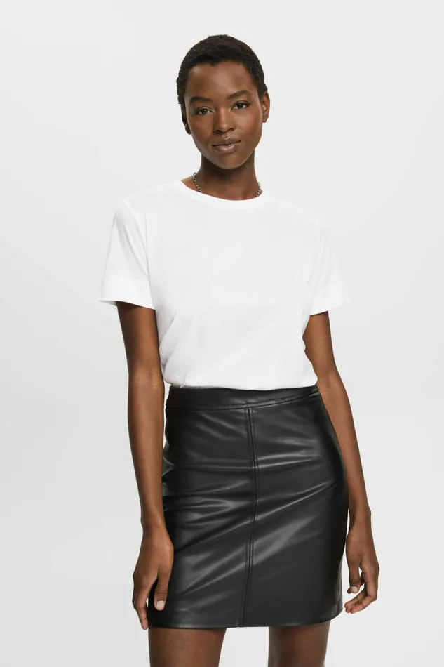 TShirts Tops Women Esprit TShirt With Chest Print White