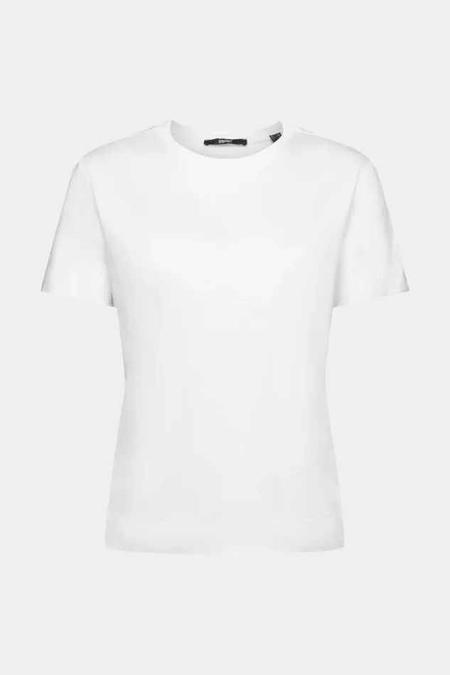 TShirts Tops Women Esprit TShirt With Chest Print White