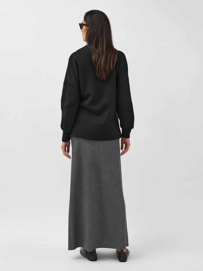 The UNDONE Tops Women AEmery 8211 Bailey Sweat in Black