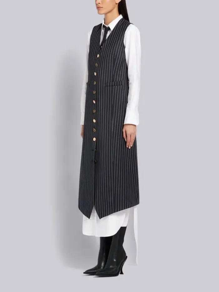 Thom Browne Pebbled Calfskin Brogue Spectator Wingtip Boot Black Women Heels Thom Browne Pebbled Calfskin Brogue Spectator Wingtip Boot Black Women Heels