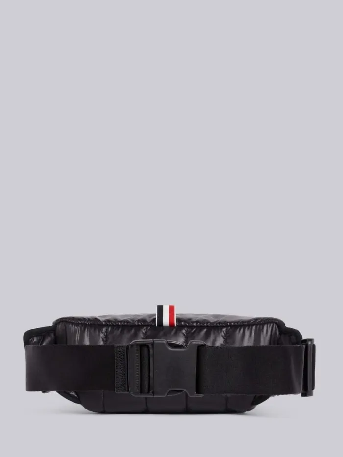 Thom Browne Ripstop Tricolor Webbing Bumbag Black WomenMen Backpacks and Bumbags Thom Browne Ripstop Tricolor Webbing Bumbag Black WomenMen Backpacks and Bumbags