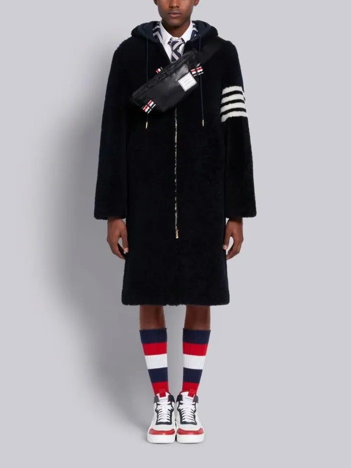 Thom Browne Ripstop Tricolor Webbing Bumbag Black WomenMen Backpacks and Bumbags Thom Browne Ripstop Tricolor Webbing Bumbag Black WomenMen Backpacks and Bumbags