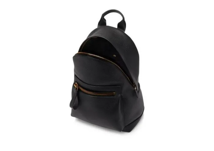 Tom Ford Backpacks GRAIN LEATHER BUCKLEY BACKPACK Black 8211 Men Tom Ford Backpacks GRAIN LEATHER BUCKLEY BACKPACK Black 8211 Men