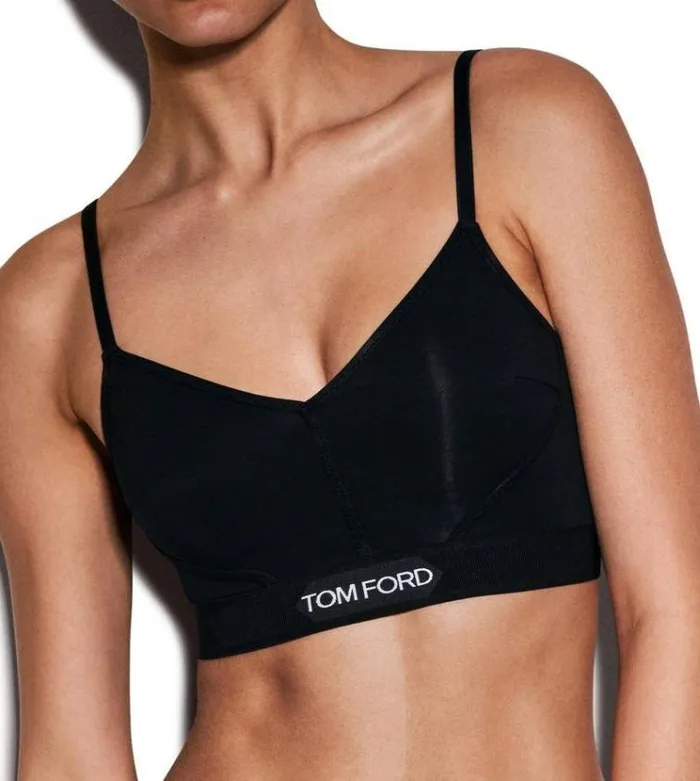 Tom Ford Bras MODAL SIGNATURE TOP Black 8211 Women Tom Ford Bras MODAL SIGNATURE TOP Black 8211 Women