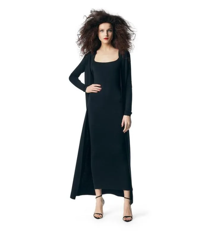 Tom Ford Dresses CASHMERE SILK SQUARE NECK DRESS Black 8211 Women Tom Ford Dresses CASHMERE SILK SQUARE NECK DRESS Black 8211 Women