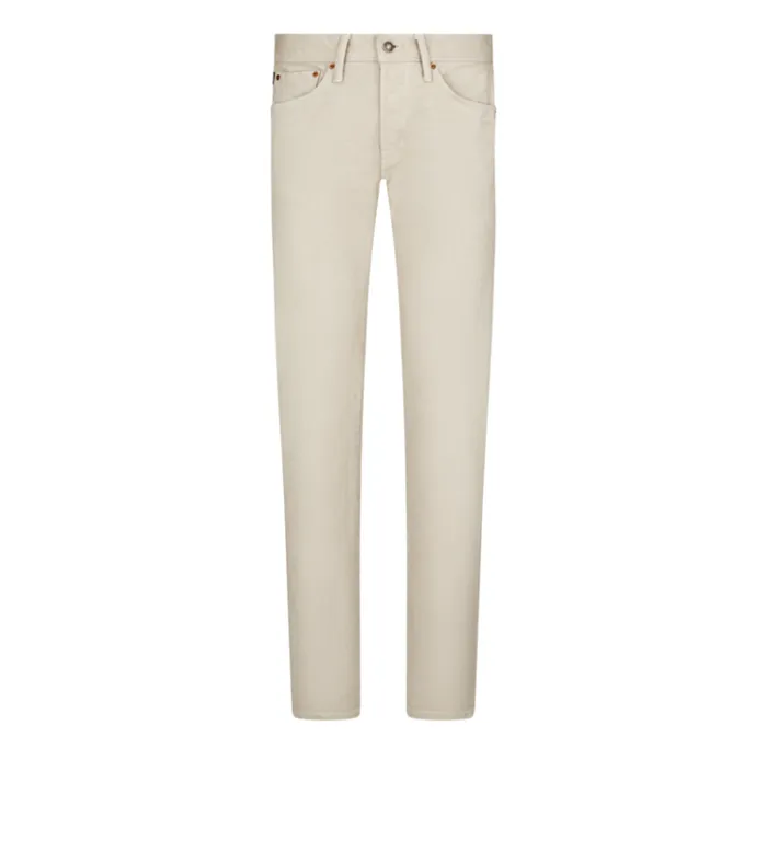 Tom Ford Jeans TWILL STANDARD FIT DENIM Stone 8211 Men