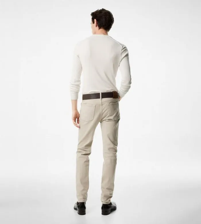 Tom Ford Jeans TWILL STANDARD FIT DENIM Stone 8211 Men Tom Ford Jeans TWILL STANDARD FIT DENIM Stone 8211 Men