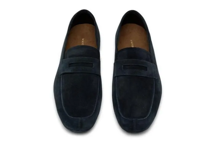 Tom Ford Loafers SUEDE BERWICK LOAFER Midnight Blue 8211 Men Tom Ford Loafers SUEDE BERWICK LOAFER Midnight Blue 8211 Men