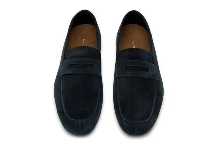 Tom Ford Loafers SUEDE BERWICK LOAFER Midnight Blue 8211 Men Tom Ford Loafers SUEDE BERWICK LOAFER Midnight Blue 8211 Men