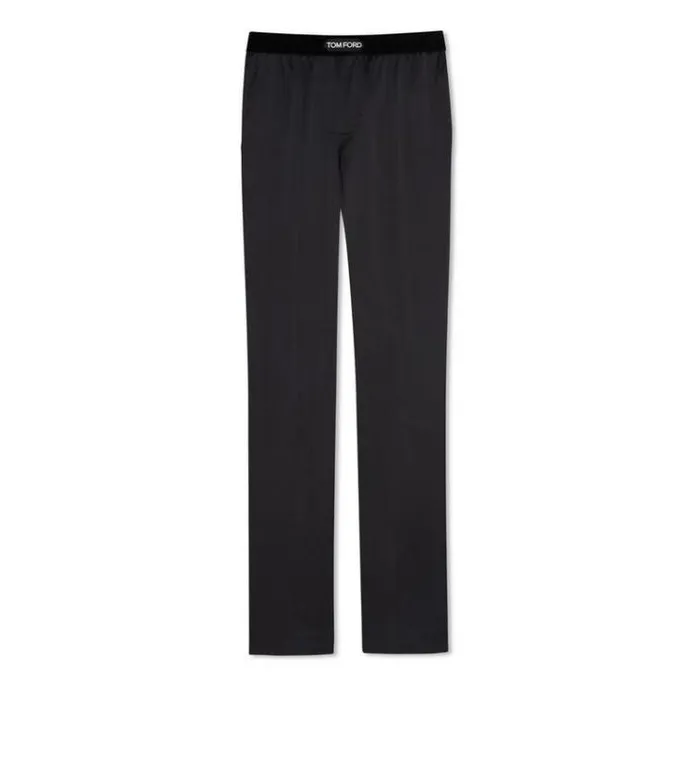 Tom Ford PAJAMA PANTS and LONG JOHNS SILK PAJAMA PANTS Black 8211 Men