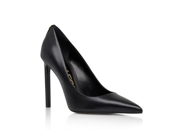 Tom Ford Pumps LEATHER T SCREW PUMP Black 8211 Women Tom Ford Pumps LEATHER T SCREW PUMP Black 8211 Women
