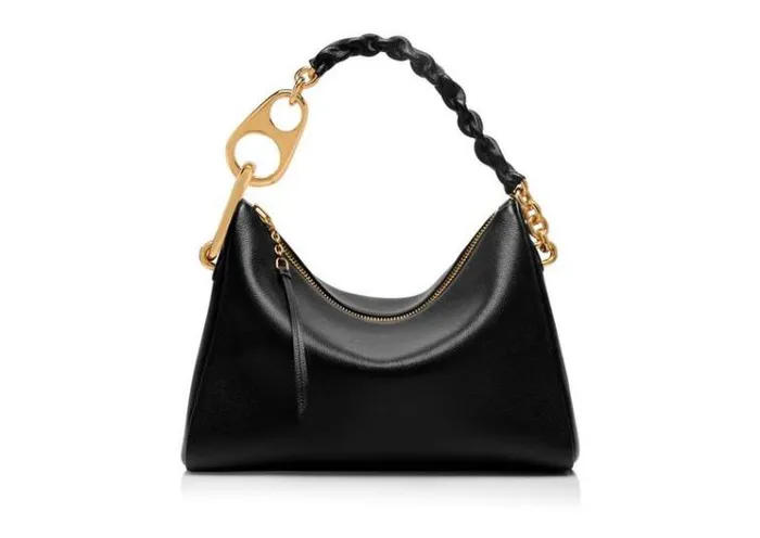 Tom Ford Shoulder Bags GRAIN LEATHER CARINE LARGE HOBO 8211 Women Tom Ford Shoulder Bags GRAIN LEATHER CARINE LARGE HOBO 8211 Women