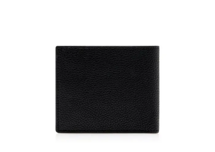 Tom Ford Small Leather Goods GRAIN LEATHER BIFOLD WALLET Black 8211 Men Tom Ford Small Leather Goods GRAIN LEATHER BIFOLD WALLET Black 8211 Men