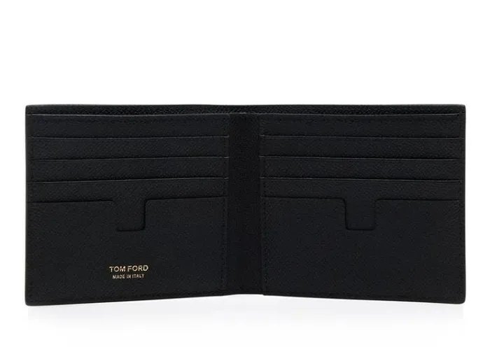 Tom Ford Small Leather Goods SMALL GRAIN LEATHER BIFOLD WALLET Black 8211 Men Tom Ford Small Leather Goods SMALL GRAIN LEATHER BIFOLD WALLET Black 8211 Men