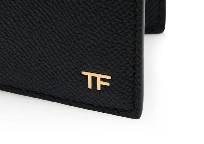 Tom Ford Small Leather Goods SMALL GRAIN LEATHER BIFOLD WALLET Black 8211 Men Tom Ford Small Leather Goods SMALL GRAIN LEATHER BIFOLD WALLET Black 8211 Men