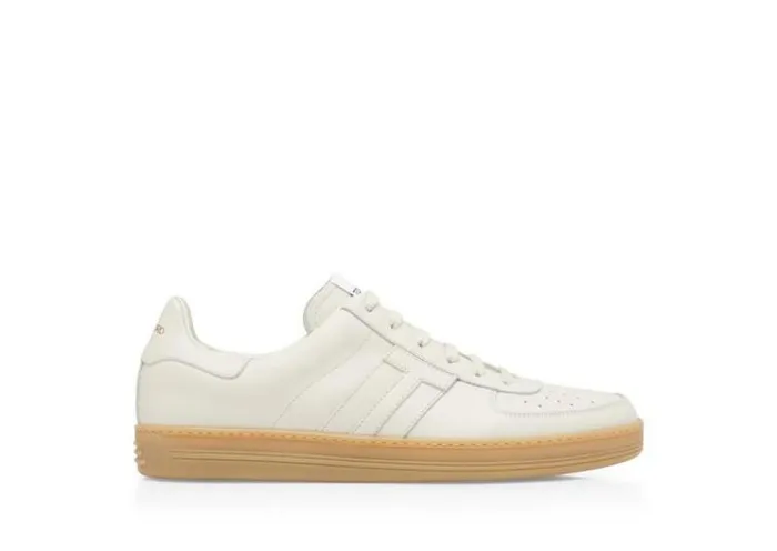 Tom Ford Sneakers SMOOTH LEATHER RADCLIFFE SNEAKER Marble Amber 8211 Men