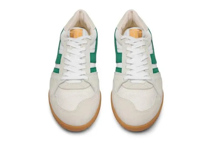 Tom Ford Sneakers SUEDE JACKSON SNEAKER Whitegreen Amber 8211 Men Tom Ford Sneakers SUEDE JACKSON SNEAKER Whitegreen Amber 8211 Men