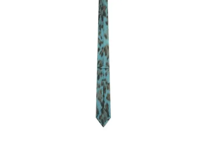 Tom Ford Ties and Bow Ties CHEETAH CREPE DE CHINE TIE 8211 Men Tom Ford Ties and Bow Ties CHEETAH CREPE DE CHINE TIE 8211 Men