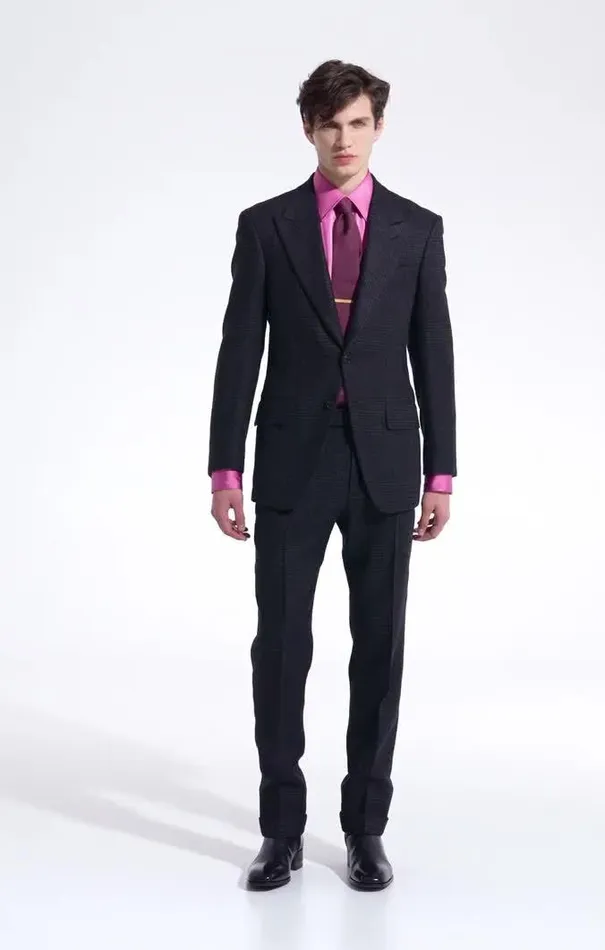 Tom Ford Ties and Bow Ties TWILL JAQCUARD TIE Magenta 8211 Men Tom Ford Ties and Bow Ties TWILL JAQCUARD TIE Magenta 8211 Men