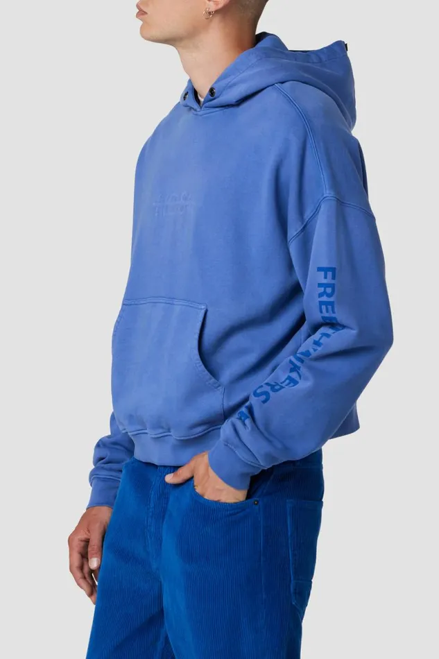 Tops and Sweaters Men Hudson Jeans Crop Hoodie Deep Royal Tops and Sweaters Men Hudson Jeans Crop Hoodie Deep Royal