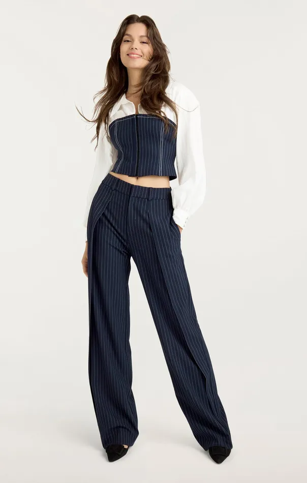 Tops Levina Top NavyIvory 8211 Cinq Sept Women
