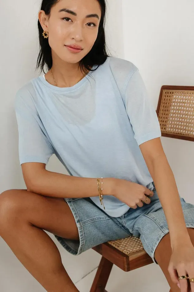 Tops Women Bohme Miles Tee In Blue 8211 FINAL SALE Blue