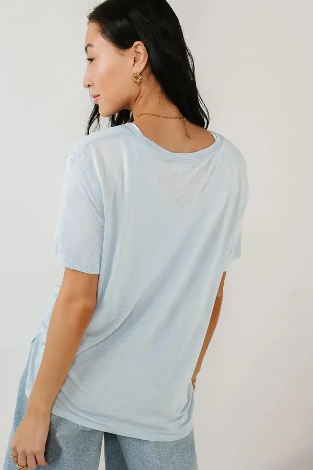 Tops Women Bohme Miles Tee In Blue 8211 FINAL SALE Blue