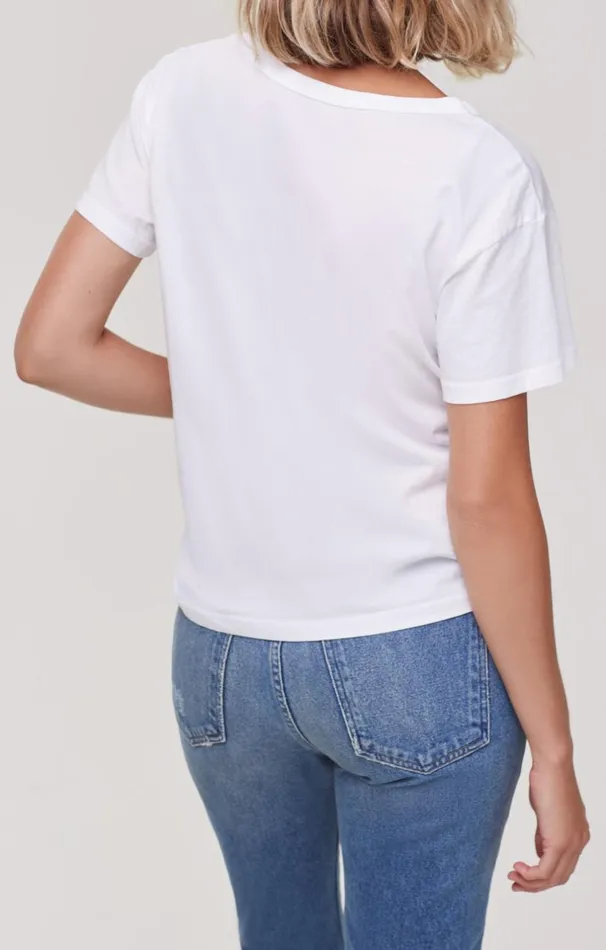 Tops Women Citizens Of Humanity Betty Relaxed TShirt In White White