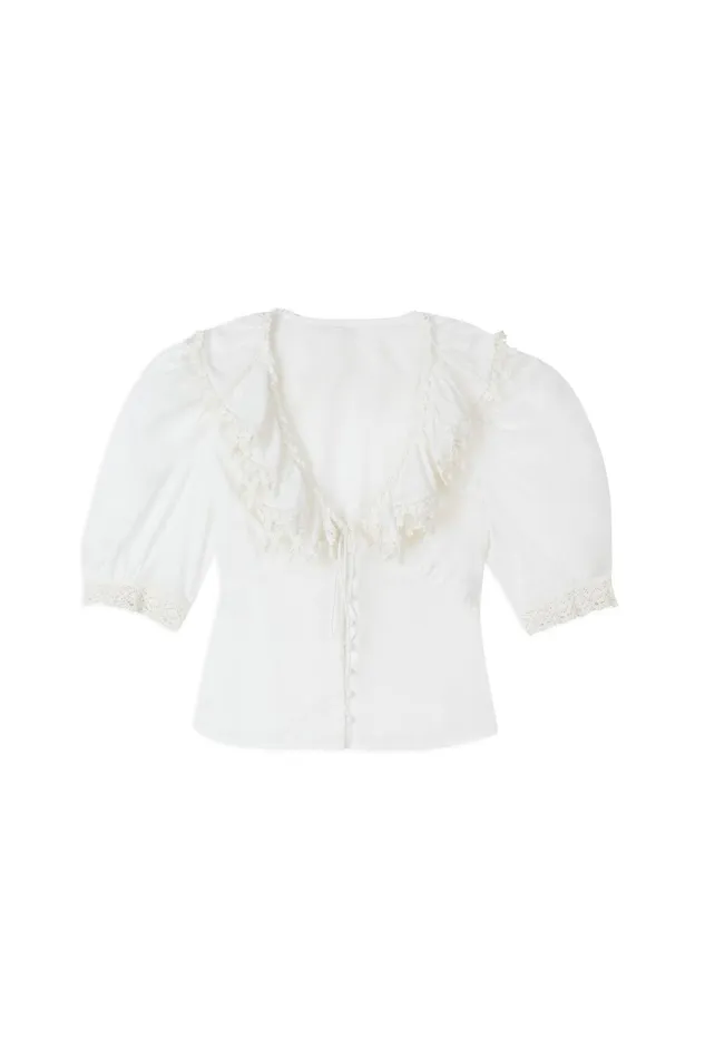 Tops Women RIXO Rihanna Ivory Tops Women RIXO Rihanna Ivory