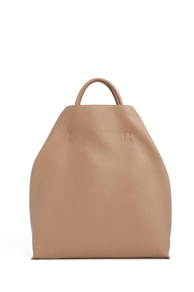 Totes Women Gabriela Hearst Eileen Tote Bag In Nude Textured Leather