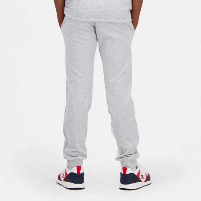 Trousers Kids Le Coq Sportif Tricolore Pantalon Gris Enfant