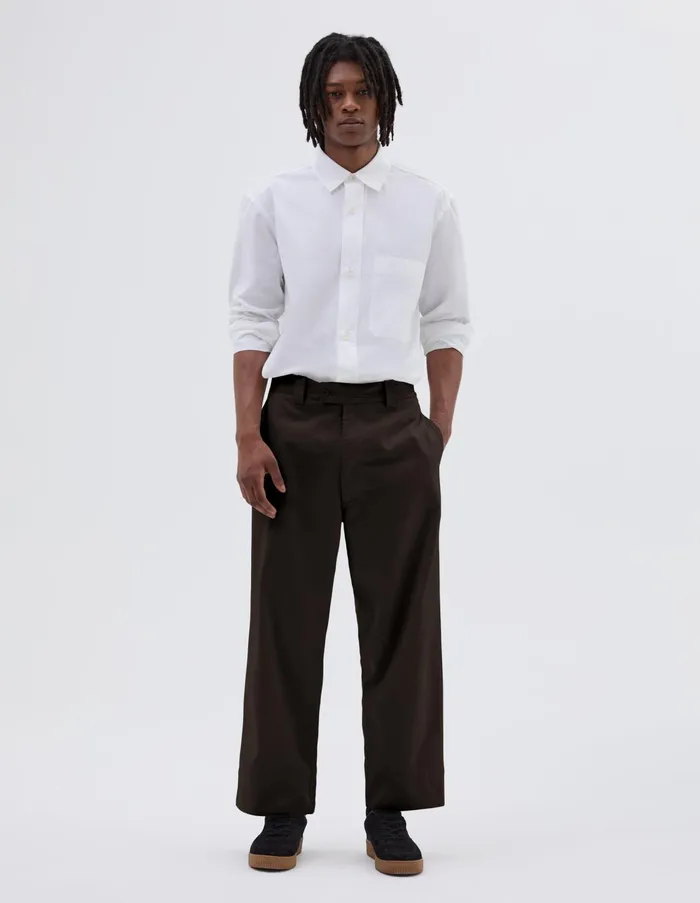 Trousers Men Margaret Howell Mhl Painters Trouser Ebony
