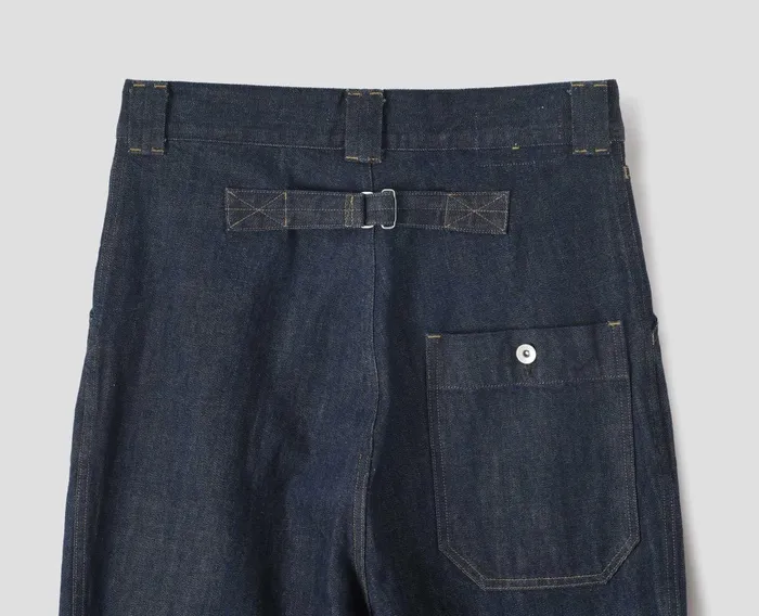 Trousers Men Margaret Howell Mhl Tapered Jean Indigo