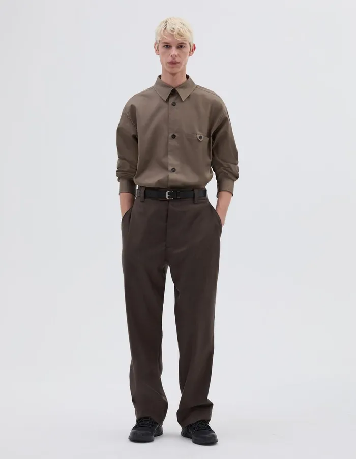 Trousers Men Margaret Howell Relaxed Trouser Tobacco