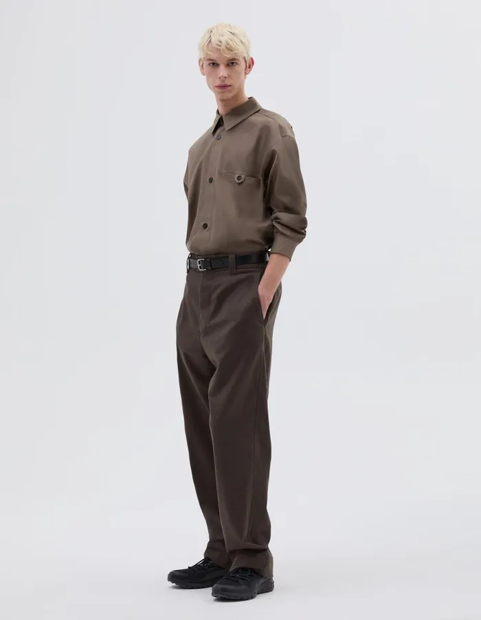 Trousers Men Margaret Howell Relaxed Trouser Tobacco